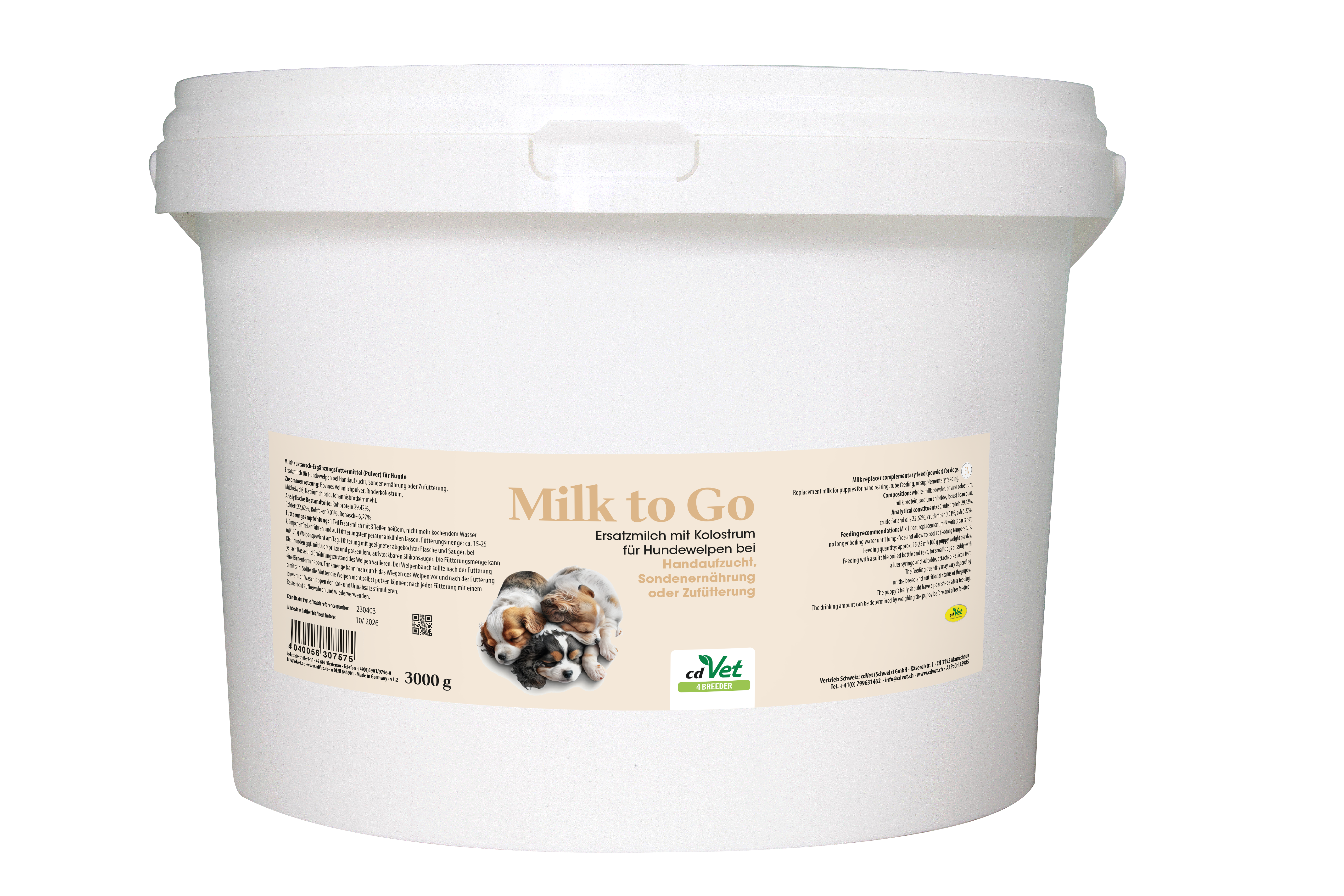 ProBreeder Milk To Go 3 kg