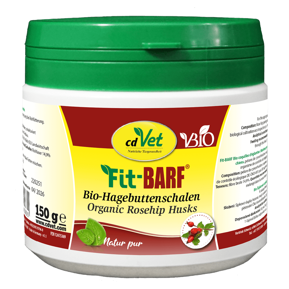 Fit-BARF Organic Rosehip Husks 150 g