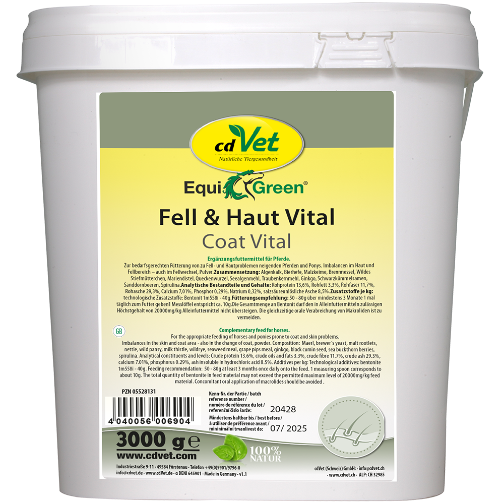 EquiGreen Coat & Skin Vital 3 kg