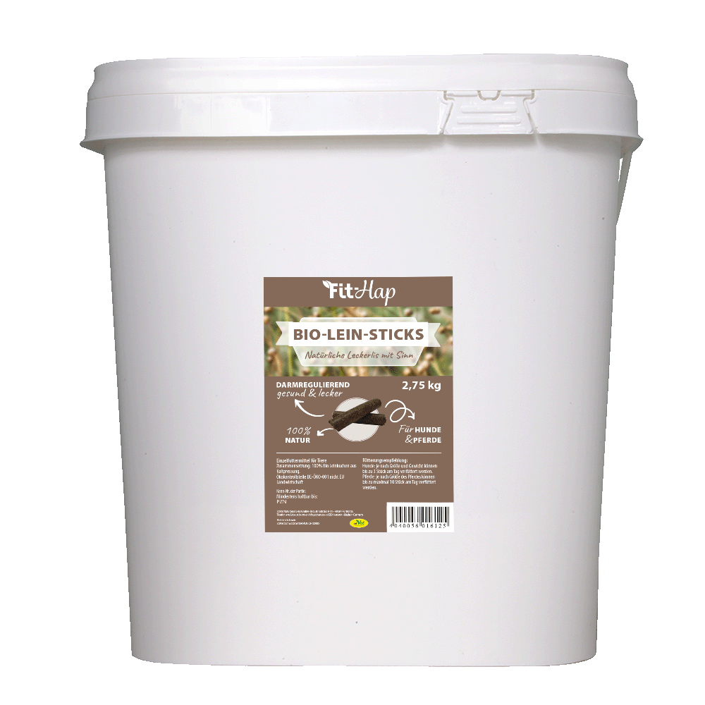Fit-Hap Organic Linseed Expeller Sticks 2.75 kg