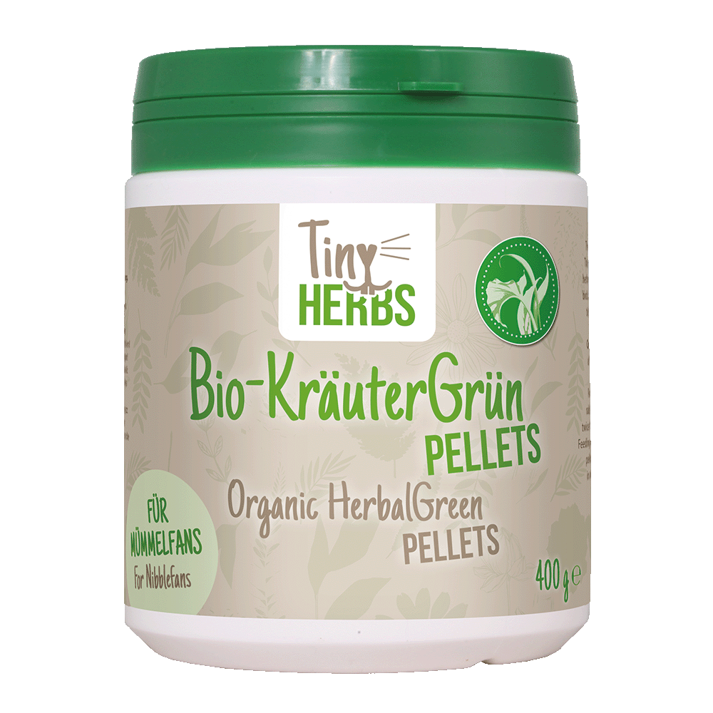 TinyHerbs Organic HerbalGreen Pellets 400 g