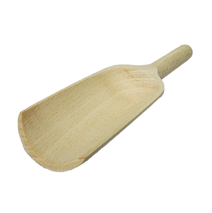 Wooden Scoop flat 18 cm