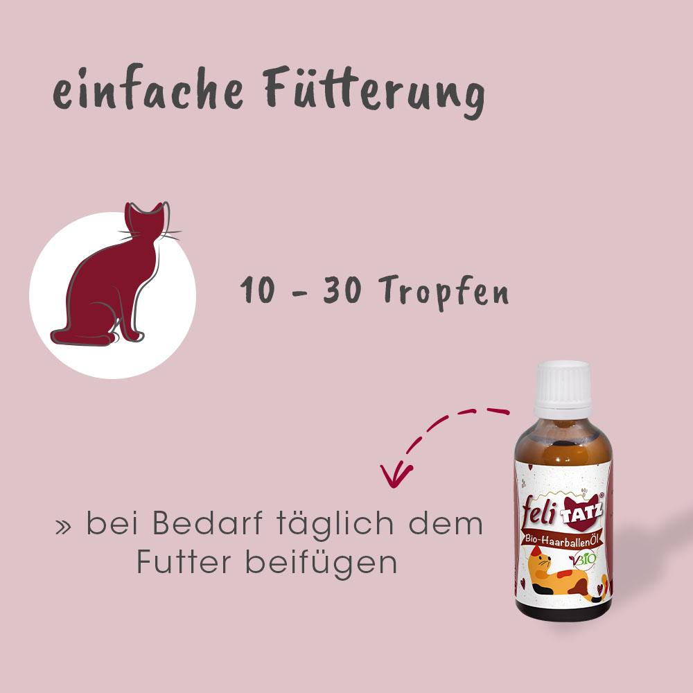 feliTATZ Organic Hairball Oil 50 ml