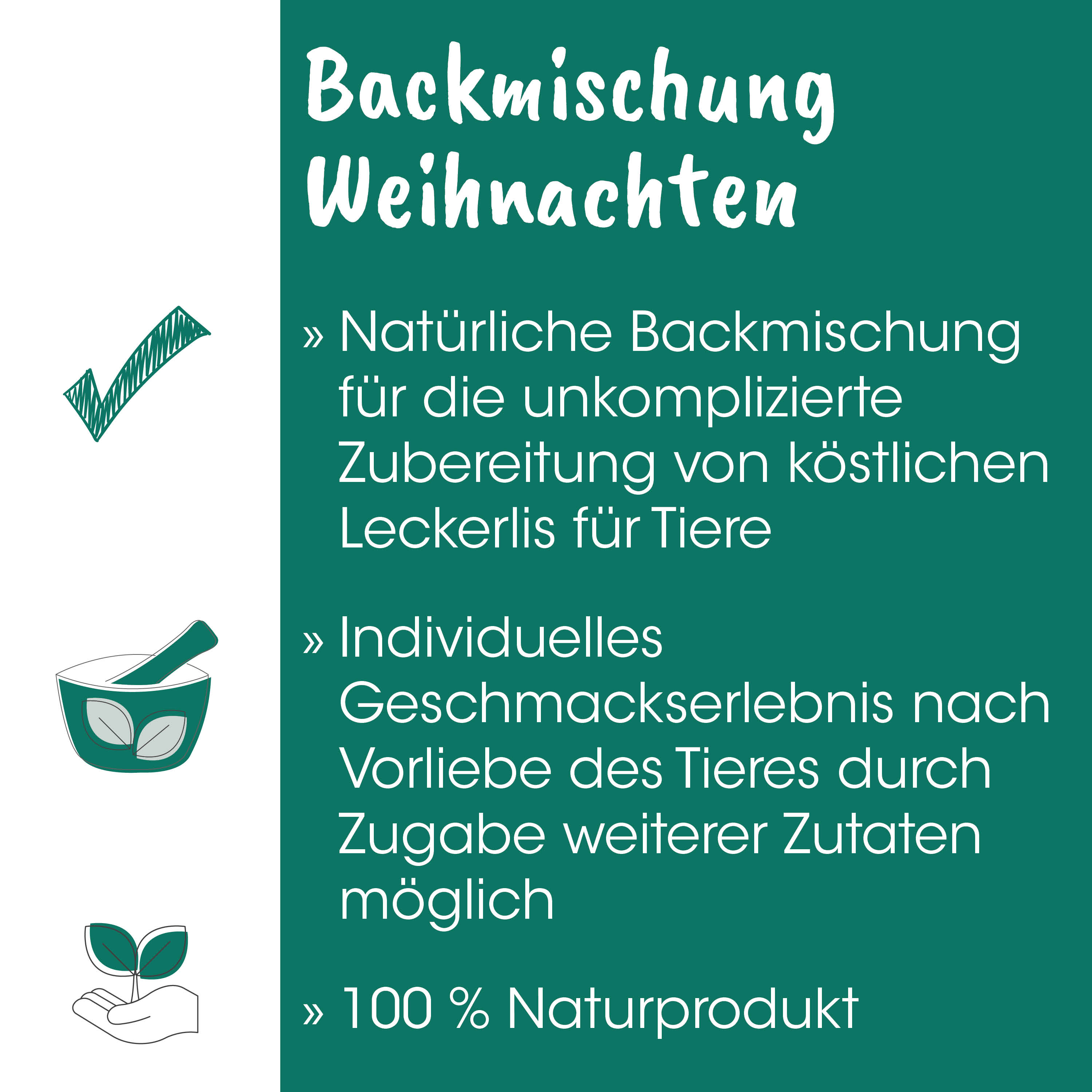 Backmischung, Weihnachten, natürlich, Naturprodukt, Tierfutter