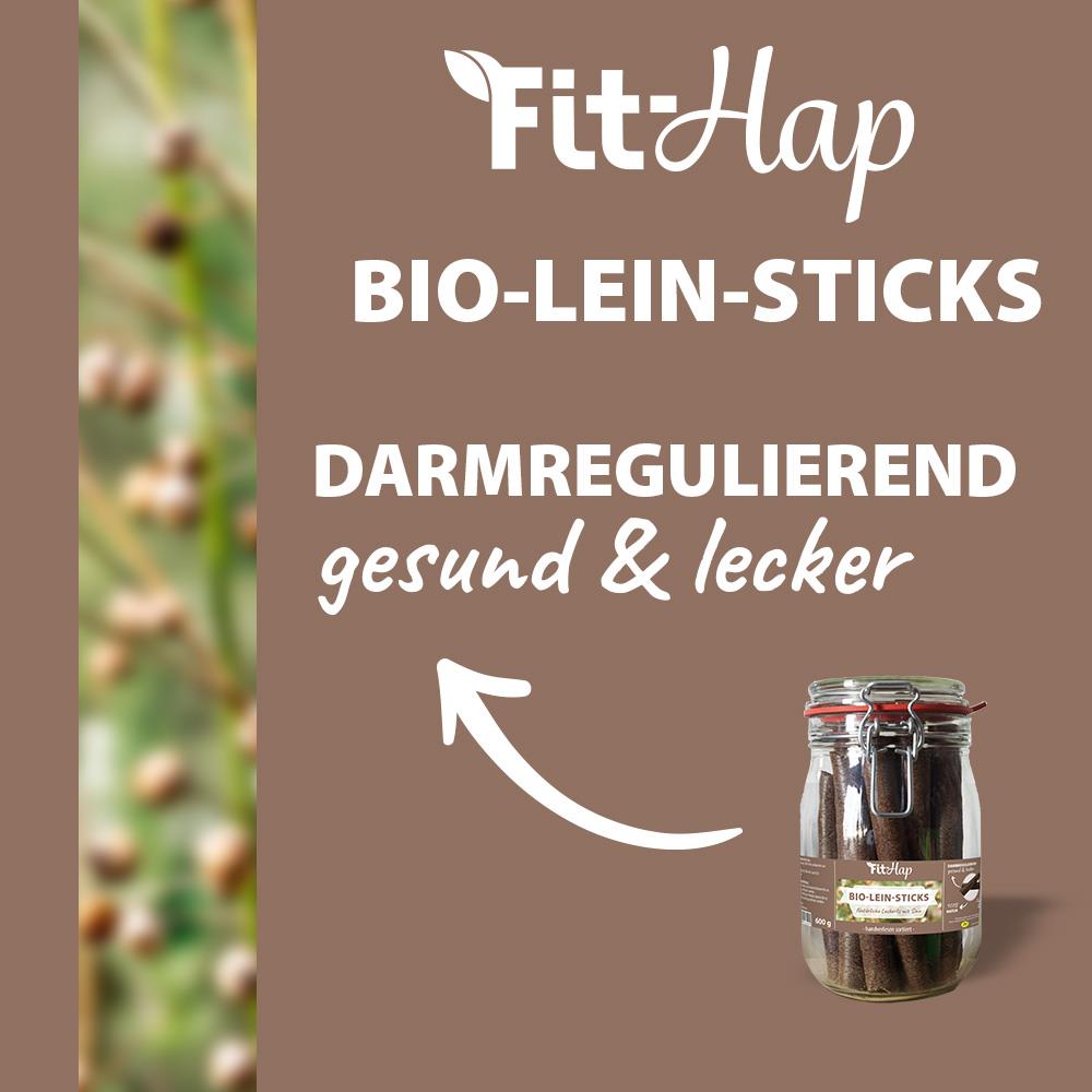Fit-Hap Organic Linseed Expeller Sticks 2.75 kg