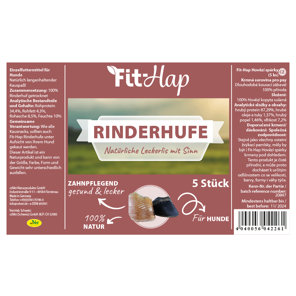 Fit-Hap Cattle Hooves (5 piececs)