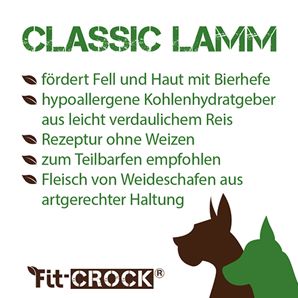 Fit-Crock Classic Lamb Maxi 10 kg