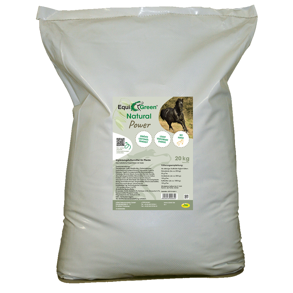 EquiGreen Natural Power with Oats 20 kg