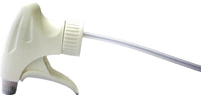 Sprayhead, big, for glass bottle 500ml